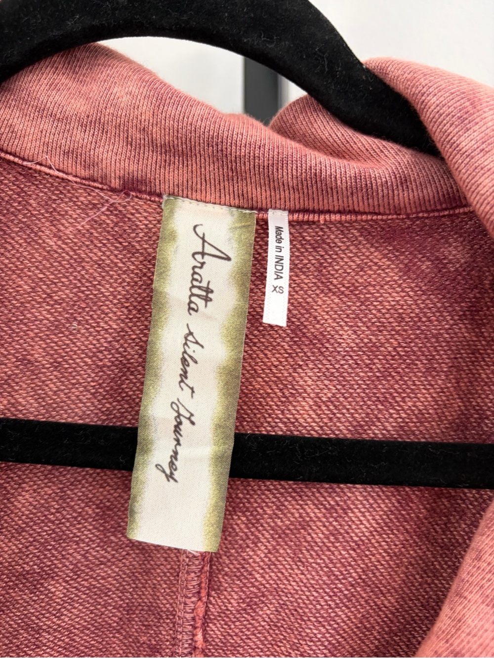 NWOT Aratta Silent Journey- Marion Mineral Wash Colonel Jacket with Embroidery - Picture 5 of 16